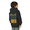 Green Bay Fans Never Waver Youth Heavy Blend Hooded Sweatshirt