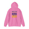 Minnesota Fans Never Waver w Leopard Football Unisex Heavy Blend™ Hoodie