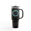 Never Waver Save Water Drink Tiki Drinks Insulated Travel Mug, 40 oz