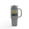Jacksonville Fans Never Waver W-Leopard Football Insulated Travel Mug, 40oz