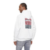 'Never Waver Houston Fans' Inspirational Hoodie for FansUnisex Heavy Blend™ Hooded Sweatshirt -