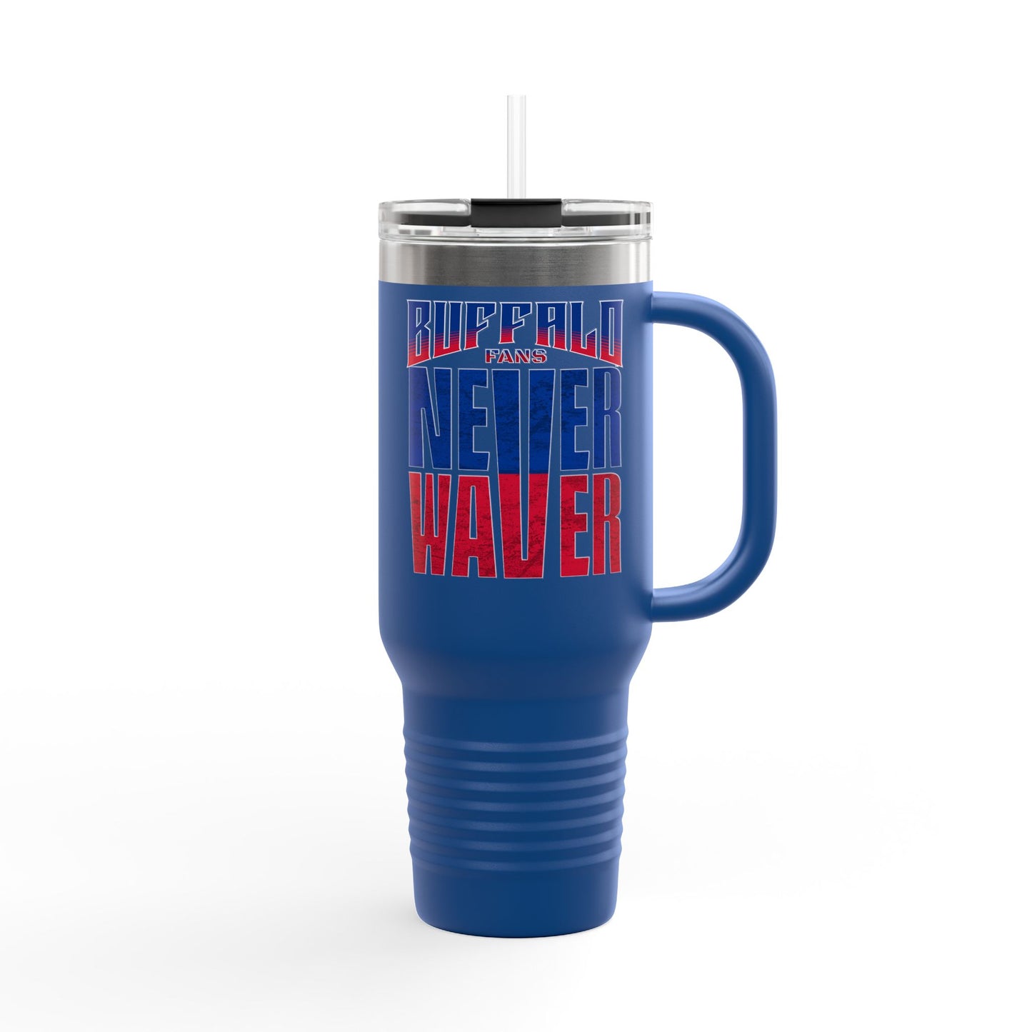 Buffalo Fans Never Waver Insulated Travel Mug, 40oz