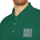 adidas Unisex Performance Polo - 'Never Waver' Athletic Shirt by Printify