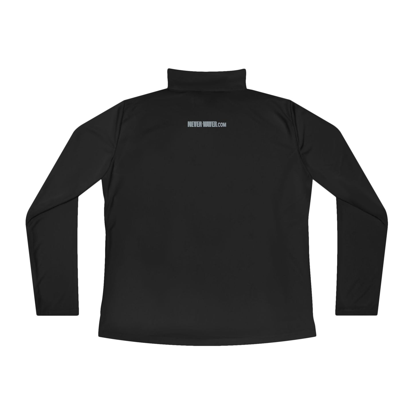 Ladies Quarter-Zip Pullover - Never Waver Activewear