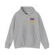 Minnesota Fans Never Waver w Leopard Football Unisex Heavy Blend™ Hoodie by Printify