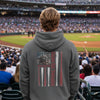Never Waver — 'Came Out Swinging' Motivational Graphic Hoodie