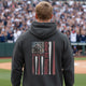Never Waver — 'Came Out Swinging' Motivational Graphic Hoodie