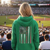 Never Waver — 'Came Out Swinging' Motivational Graphic Hoodie