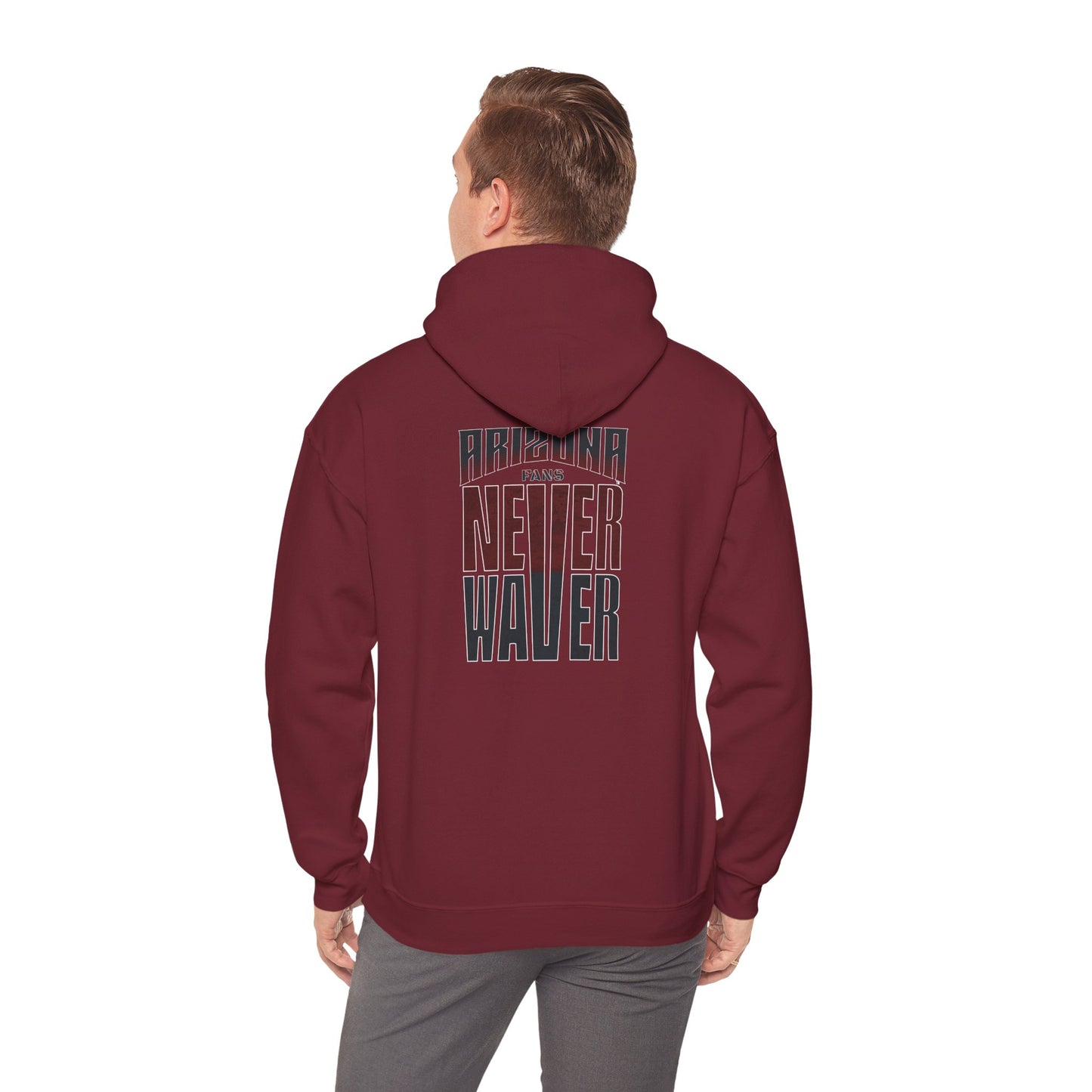 Arizona Fans Never Waver Edition for Fans Unisex Heavy Blend™ Hooded Sweatshirt