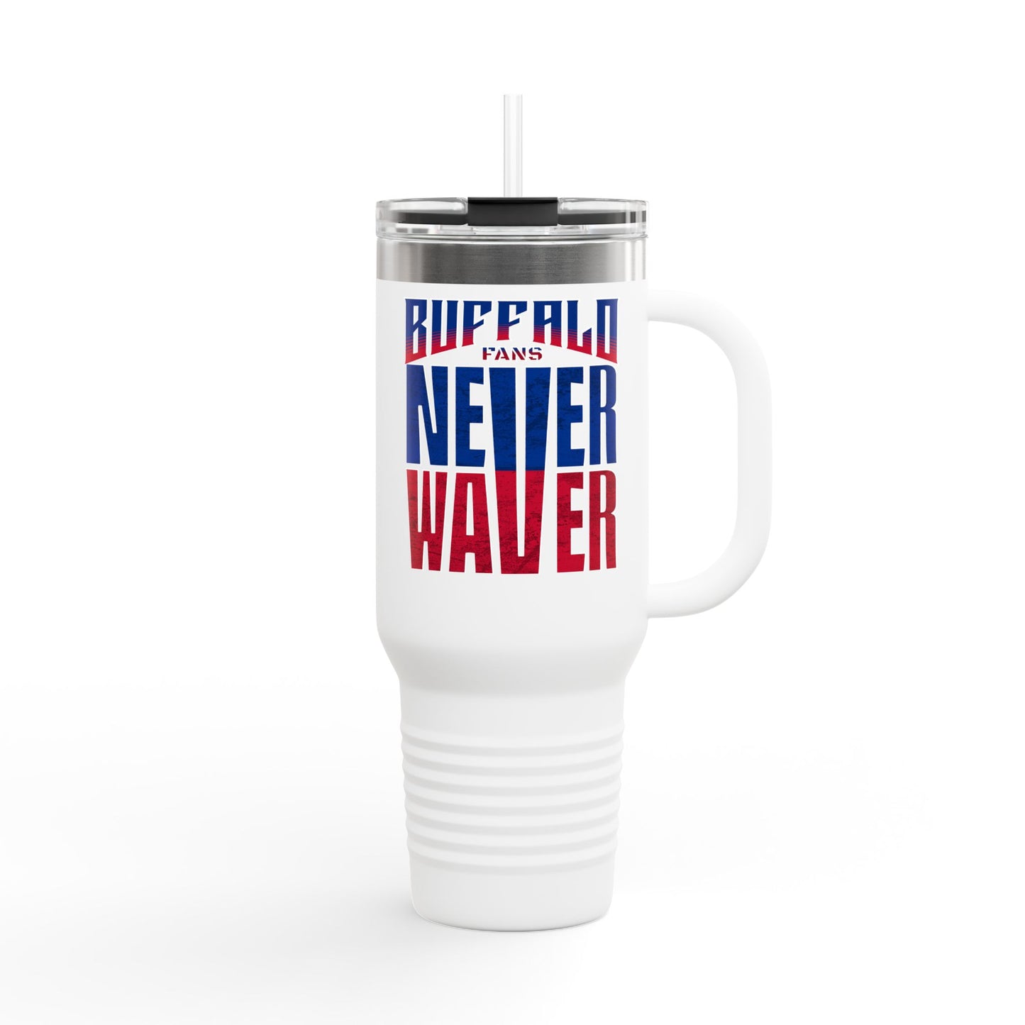Buffalo Fans Never Waver Insulated Travel Mug, 40oz