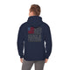 Never Waver Beer Golf Guns and Freedom Hoodie - Unisex Heavy Blend™ Sweatshirt by Printify