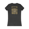 New Orleans Fans Never Waver W-Leopard Football Women's Favorite Tee