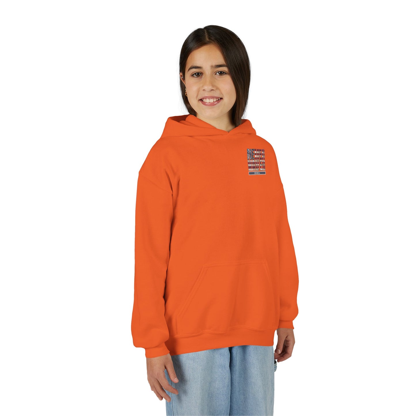 "Keep Calm Never Waver and Golf On" Hoodie for Young Golfers