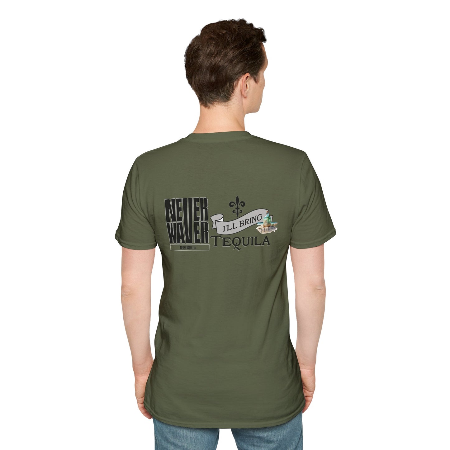Never Waver I'll Bring The Tequila Unisex Softstyle T-Shirt