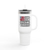 "Never Waver Beer Golf Guns and Freedom" -Insulated Travel Mug - 40oz Sporty Drinkware