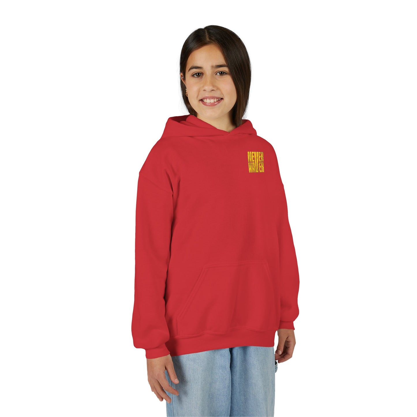 Los Angeles  Fans Never Waver Youth Heavy Blend Hooded Sweatshirt
