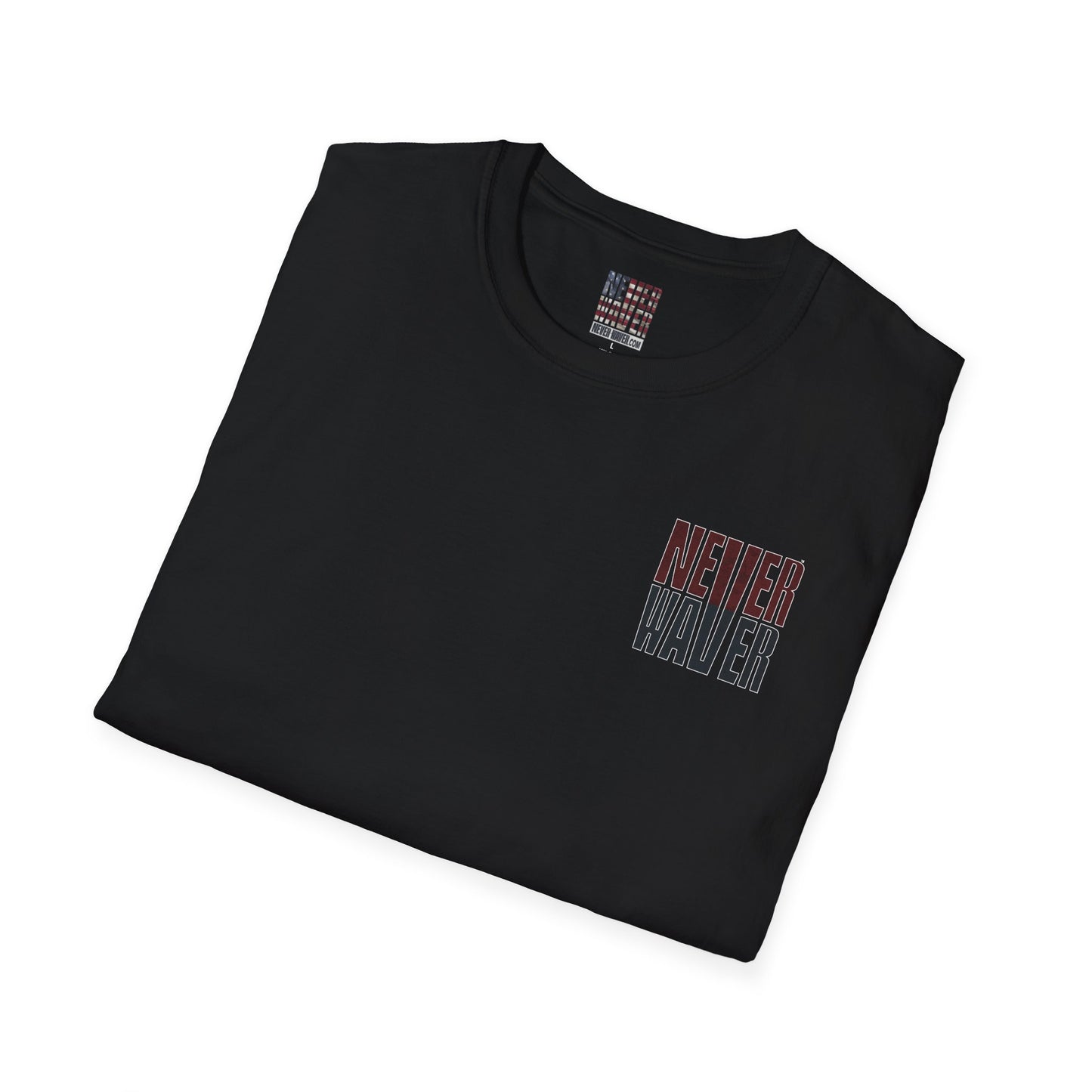 Atlanta Fans Never Waver Unisex Softstyle T-Shirt