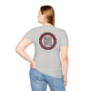'Never Waver Remember who the F@{k you are' Circular Barbed-Wire Logo Graphic T-Shirt