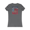 New York Fans Never Waver W-Leopard Football Women's Favorite Tee