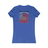 New York Fans Never Waver W-Leopard Football Women's Favorite Tee