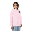 " Never Waver Be Red White and- A Little Bougie" Motivational Youth Heavy Blend Hoodie