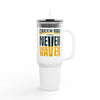 Green Bay Fans Never Waver Insulated Travel Mug, 40oz