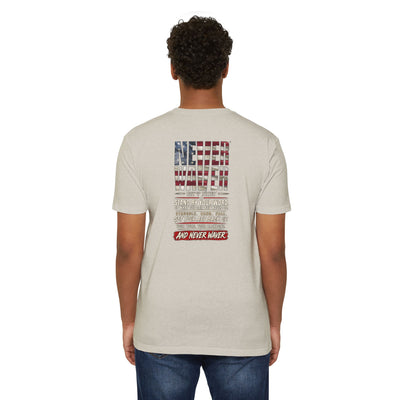 Never Waver Definition Men’s Crew T-Shirt