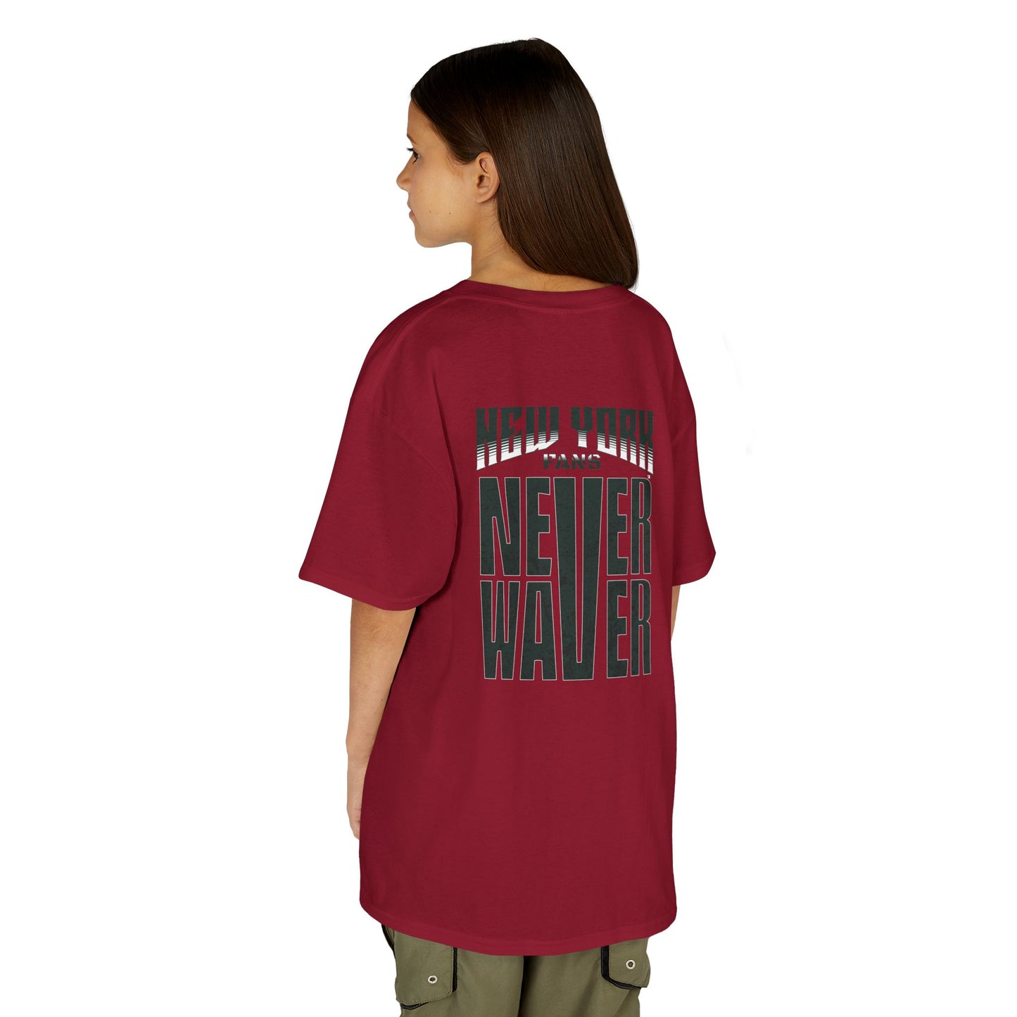 New York  Fans Never Waver Kids Heavy Cotton™ Tee
