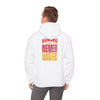 Kansas Fans Never Waver Unisex Heavy Blend™ Hooded Sweatshirt