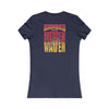 Kansas Fans Never Waver W-Leopard Football Women's Favorite Tee