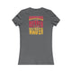 Kansas Fans Never Waver W-Leopard Football Women's Favorite Tee