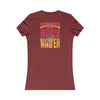 Kansas Fans Never Waver W-Leopard Football Women's Favorite Tee