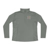 Never Waver Leopard Ladies Quarter-Zip Pullover