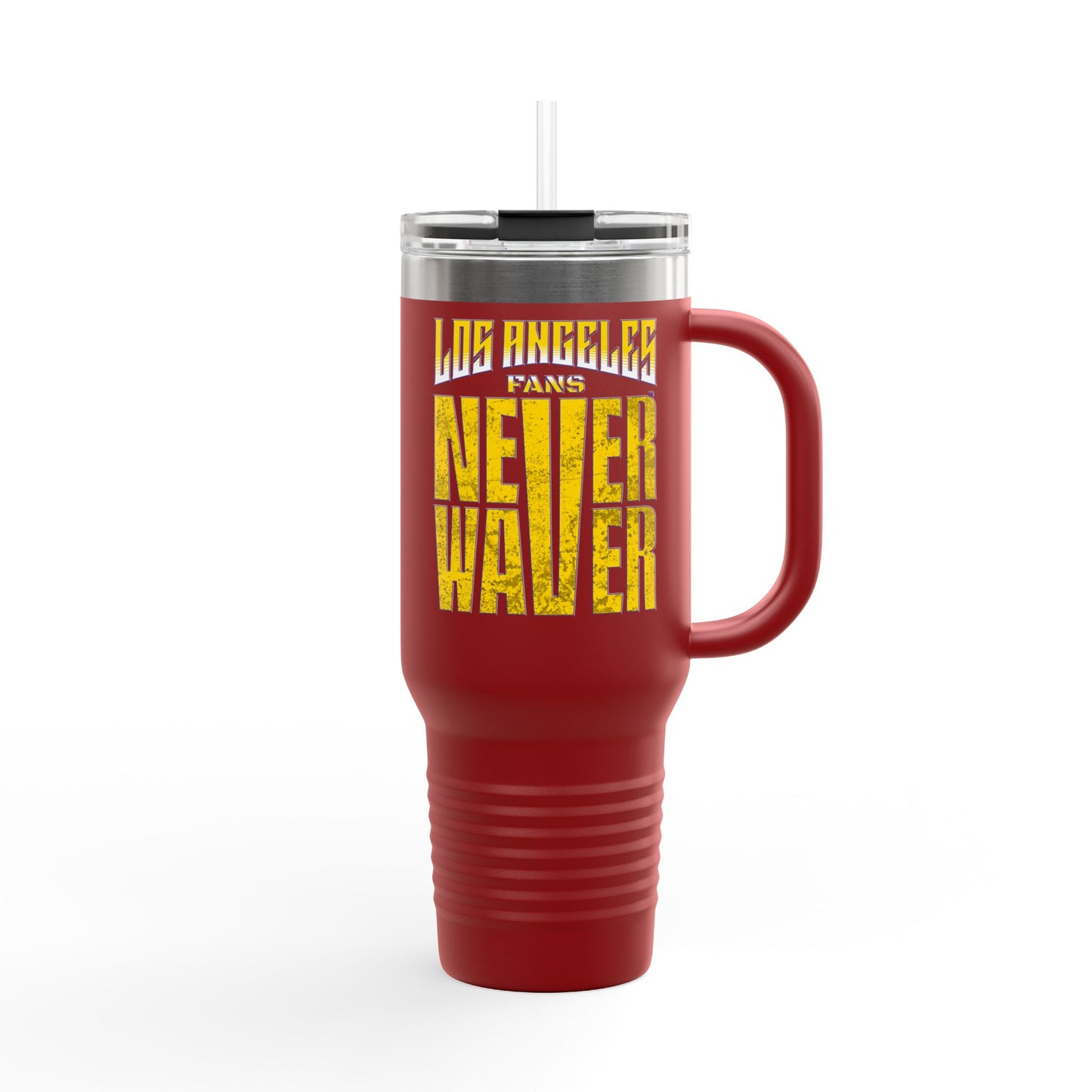 Los Angeles Fans Never Waver Insulated Travel Mug, 40oz