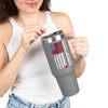 "Never Waver Golf" - Insulated Travel Mug - 40oz Sporty Drinkware