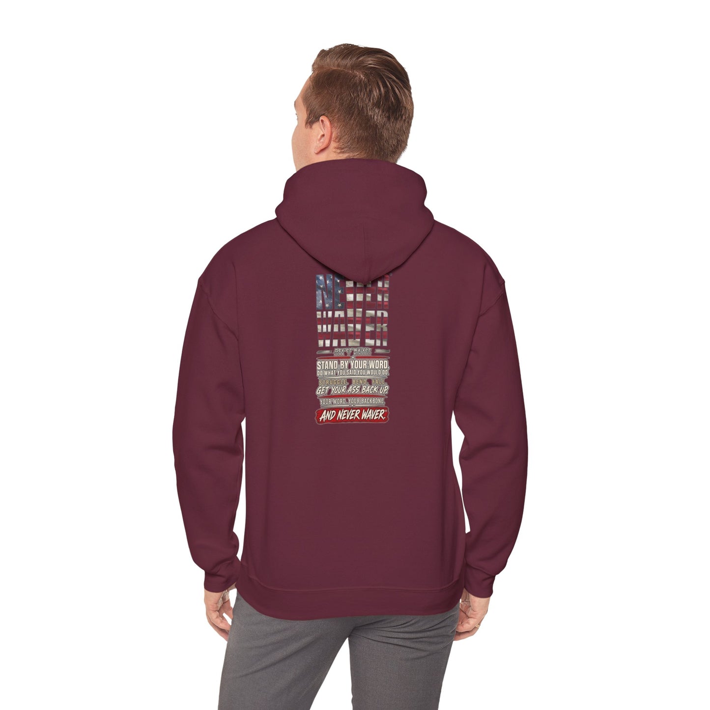 Never Waver Definition Hoodie | Unisex