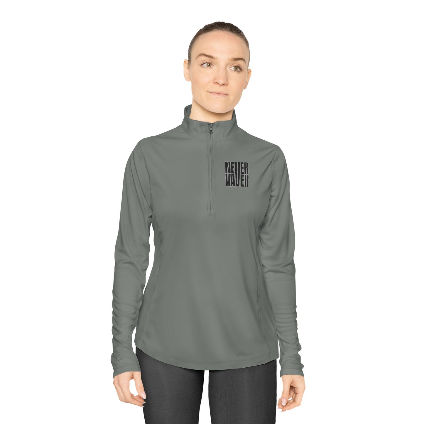 Never Waver Ladies Quarter-Zip Pullover