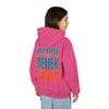 Miami Fans Never Waver Youth Heavy Blend Hooded Sweatshirt