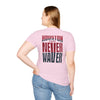 Houston Fans Never Waver Unisex Softstyle T-Shirt