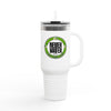 Never Waver Drink Drank Drunk Insulated Travel Mug, 40oz