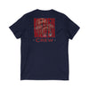 Never Waver Inspirational Crew T-Shirt Unisex V-Neck Tee