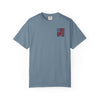 'Never Waver Husband Daddy Protector Hero ' Design Unisex Garment-Dyed T-Shirt