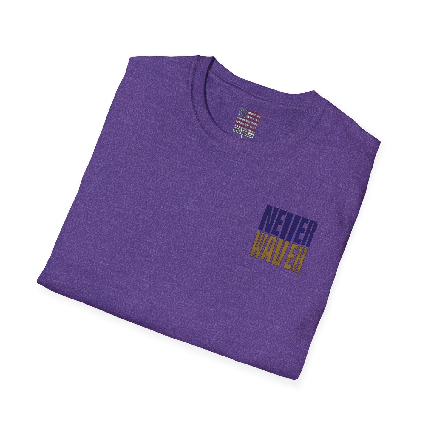 Baltimore Fans Never Waver Unisex Softstyle T-Shirt