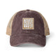 Never Waver Women's Washed Mesh-Back Cap by Printify