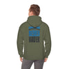 Carolina Fans Never Waver Hooded Sweatshirt | Unisex Heavy Blend™ | Casual Comfort for Fans
