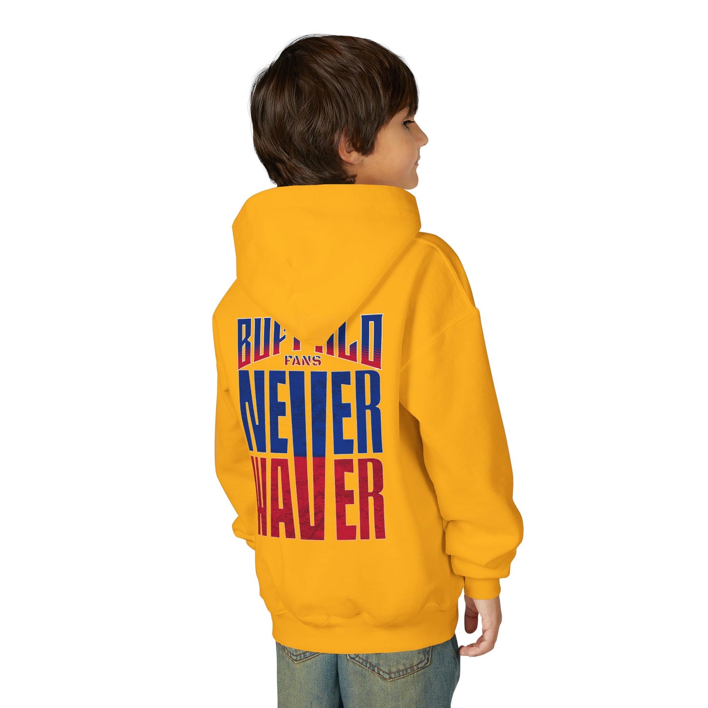 Buffalo Fans Never Waver Youth Sweatshirt / Hoodie