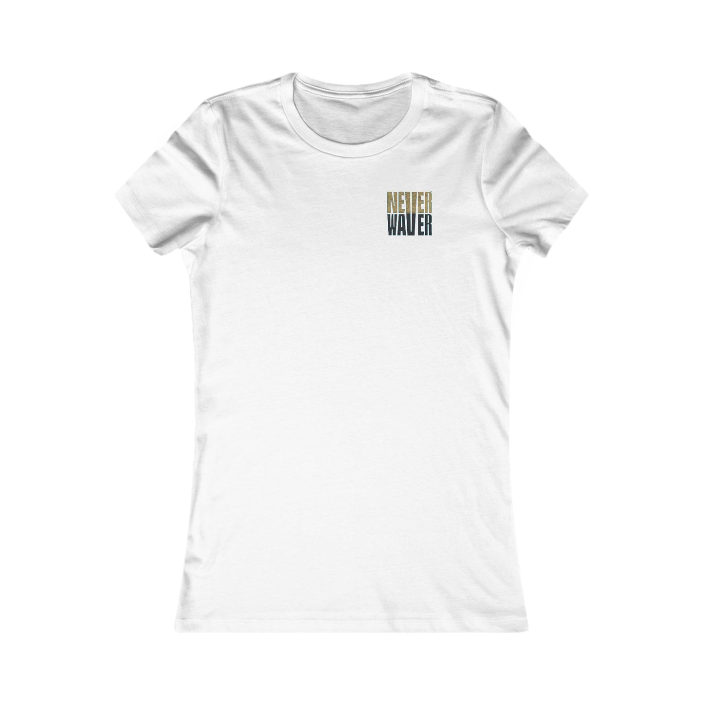 Jacksonville Fans Never Waver W-Leopard Football Women's Favorite Tee
