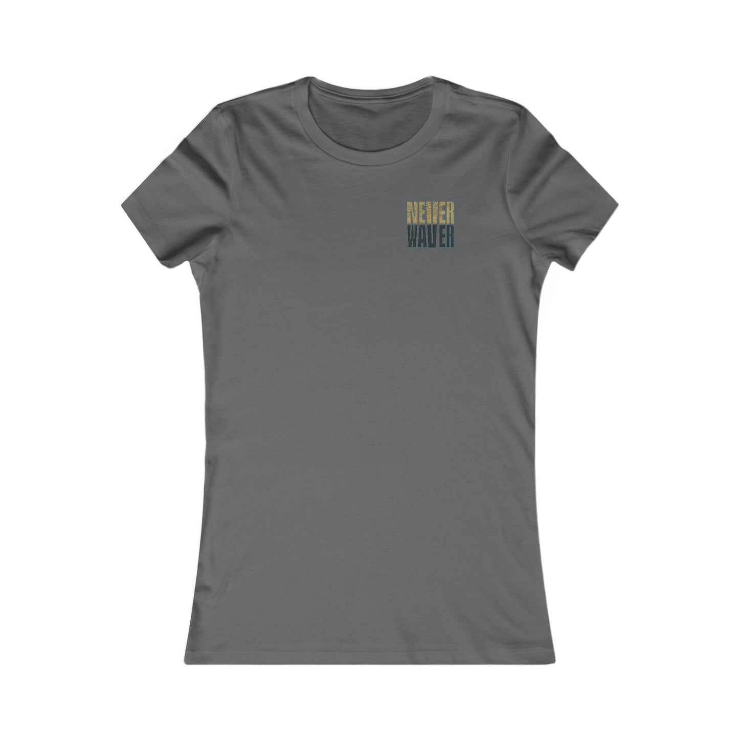 Jacksonville Fans Never Waver W-Leopard Football Women's Favorite Tee