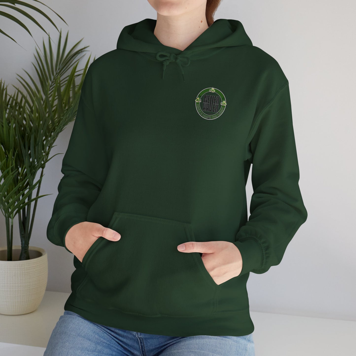 Never Waver Tequila Is Cheaper Than Therapy Unisex Heavy Blend™ Hooded Sweatshirt