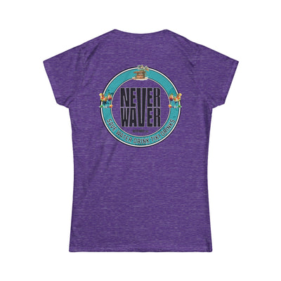 Never Waver Save Water Drink Tiki Drinks Women's Soft Style Tee